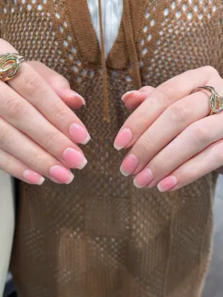 ネイル 似合わせカットカラー 🤍🎀honokaのヘアスタイル