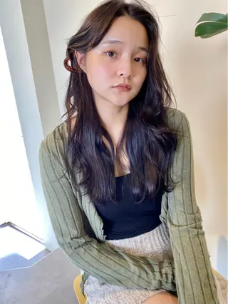 ロング カラー ヘアアレンジ roka所属・当日予約大歓迎💗 依田瑞希のヘアスタイル