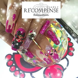 ネイル RE'COMPENSE所属・れこん ぱんすのネイルデザイン