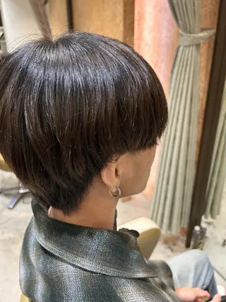 メンズ 染谷 菜摘のヘアスタイル