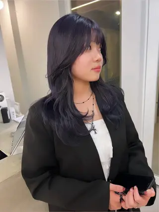 ロング 田中 叶太のヘアスタイル