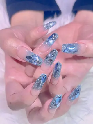 ネイル 長さだし専門店 M2　rikaのネイルデザイン