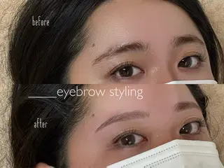 アイブロウ 副島 なつのマツエク・マツパデザイン