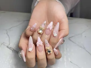 ネイル 💕鈴木ユリ パラジェル/オフ無料のネイルデザイン