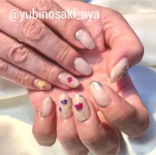 ネイル ゆびノさき茨木店 ニュアンス/アートのネイルデザイン