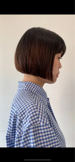 ショート パウダーテラ所属・槇 あかねのヘアスタイル