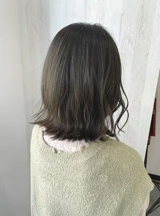 セミロング カラー ROW町田★ 船木のヘアスタイル