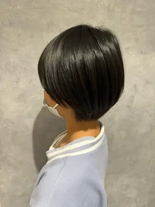 ショート HEDI所属・茨木 まひろのヘアスタイル