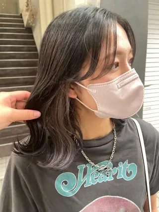 ミディアム nico🏁 rihoのヘアスタイル