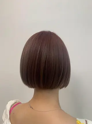 ショート カラー イエナ所属・村山 美空のヘアスタイル