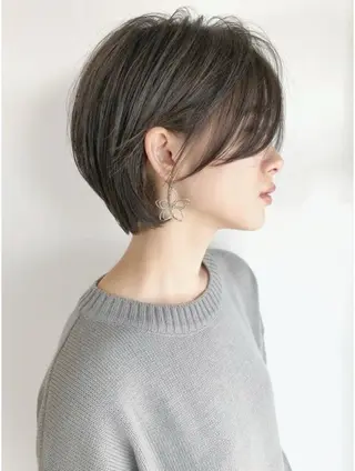 ショート 西 柚のヘアスタイル