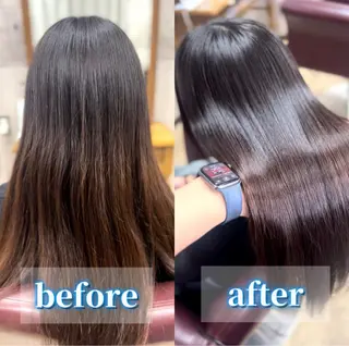 ロング 下野 将大のヘアスタイル