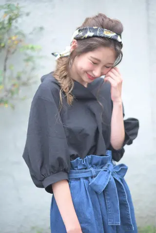 ヘアアレンジ 縮毛矯正専門家 大桃史朗のヘアスタイル