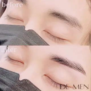 メンズ アイブロウ ダイヤモンドアイズ ♡KOSUGE♡のマツエク・マツパデザイン