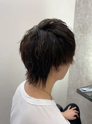 ミディアム 佐々木 達也のヘアスタイル