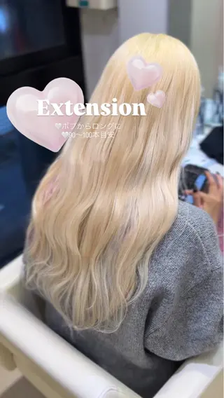 カラー 海外ガール🎀新宿 MOMOKA🍑のヘアスタイル