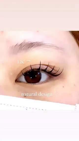 マツエク・マツパ EYELA MANAMI 💞のマツエク・マツパデザイン