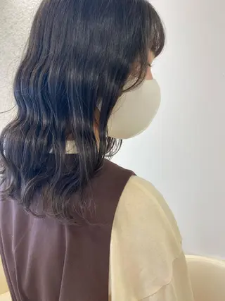 セミロング カラー レイヤー/ウルフ🤎 mayo.のヘアスタイル