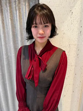 ショート カラー パーマ mai / linoah˚✧のヘアスタイル