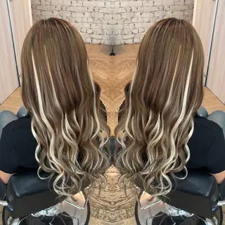 ミディアム ☻モエカ/ハイトーン アレンジ☻のヘアスタイル