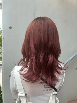 ミディアム 森山 佳小里/カラー /似合わせカットのヘアスタイル