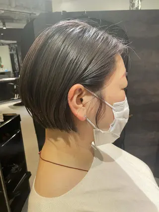 ショート カラー 片山美穂 心斎橋・北堀江のヘアスタイル