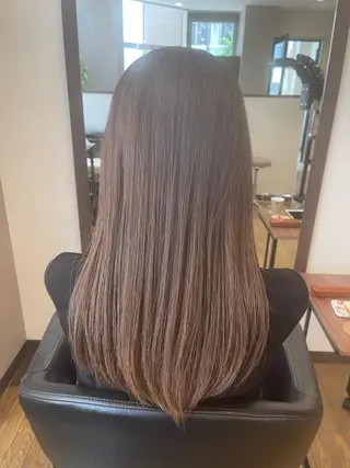 ロング カラー 髪質改善/カラー 🖤‎🤍川島のヘアスタイル