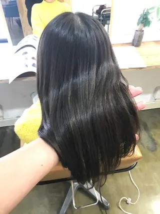 セミロング カラー 💎髪質改善💎 デザイナーshinのヘアスタイル
