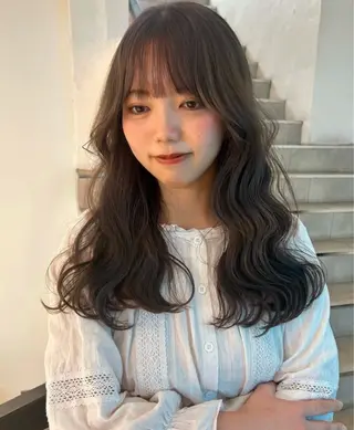 ロング カラー ハイトーン/デザイン 🪐·˚⌖MIHOのヘアスタイル