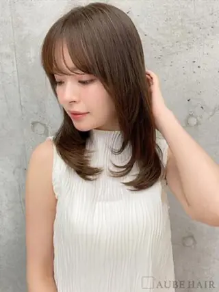 ロング カラー 山根 由行のヘアスタイル