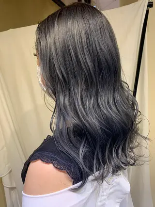 セミロング カラー men's hair salon Rude所属・木村 茜美のヘアスタイル