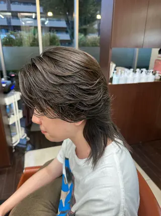 ショート カラー パーマ メンズ 毎月230人担当/ メンズヘア/清和武虎のヘアスタイル