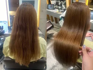 ロング yoshino /ナチュラル縮毛のヘアスタイル