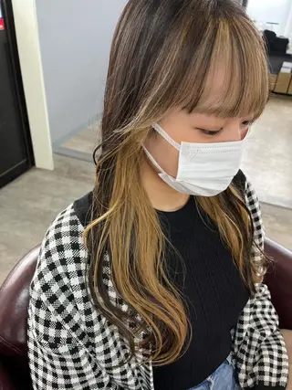 ロング カラー 🍓若山　未羽🍓 ReCharme新保のヘアスタイル