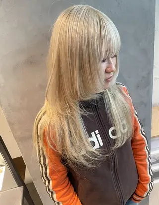 ロング 神野 翔のヘアスタイル