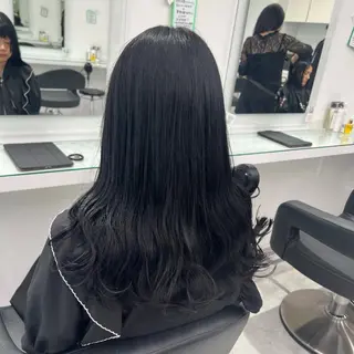 ロング カラー 透け上品ハイトーン 職人ゆうと🤍のヘアスタイル