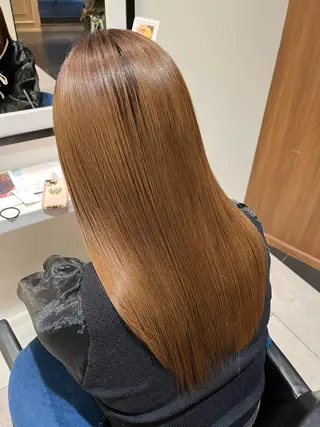 ロング 中原 優美のヘアスタイル