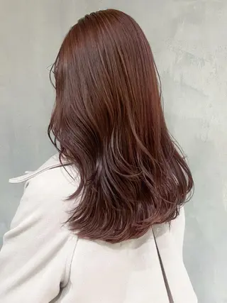 ミディアム カラー ITbyALBUM 八王子店のヘアスタイル