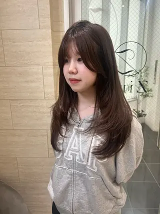 ロング 🎀zina/韓国 🎀amiのヘアスタイル
