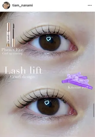 マツエク・マツパ 🎀Nanami / Tia'm🎀のマツエク・マツパデザイン