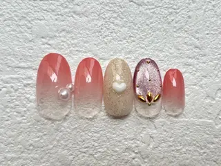 ネイル トップネイリスト Ribbon立川店のネイルデザイン