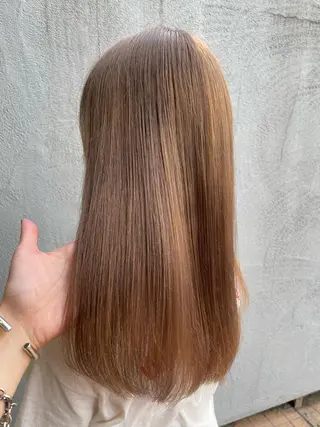 ロング カラー 💘MICOTO藤沢 髪質改善ブリーチ💘のヘアスタイル