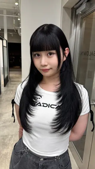 ロング レイヤーカット/ボブ 韓国ヘア🪄REN.のヘアスタイル