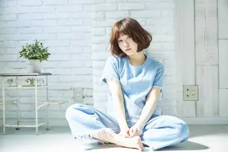 ショート ミディアム カラー THE DAY所属・AKI HASHIMOTOのヘアスタイル