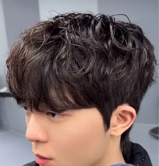 パーマ メンズ メンズカット松戸/韓 国/メンズパーマ航太のヘアスタイル