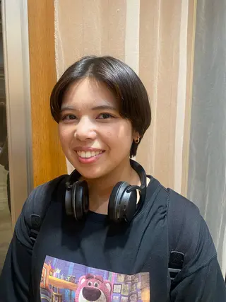 ショート なみまきパーマ/ボブ パーマ🌼杉田 萌恵のヘアスタイル