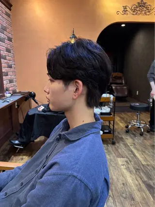 パーマ メンズ 菅野 涼 ARTS litaのヘアスタイル