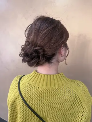 ミディアム ヘアアレンジ hair make WILLOW所属・WILLOW 荒木 茉菜香の眉毛・アイブロウイメージ