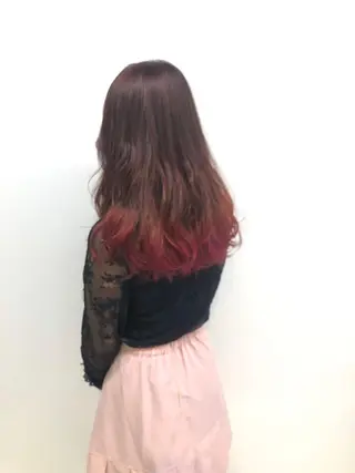 セミロング カラー 🦋ハイトーンボブ ショート🦋トシキのヘアスタイル