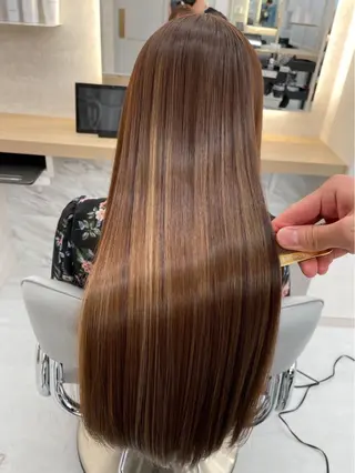 セミロング 髪質改善/韓国風 恵比寿/Renのヘアスタイル